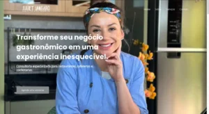 site para consultoria gastronômica, feito por web kaizen